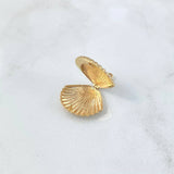 Dije Concha 5.45gr / 2.8cm / (Tipo Relicario) Oro Amarillo
