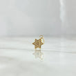 Dije Estrella De David 0.25 g / 1/2 in Oro Amarillo 18K