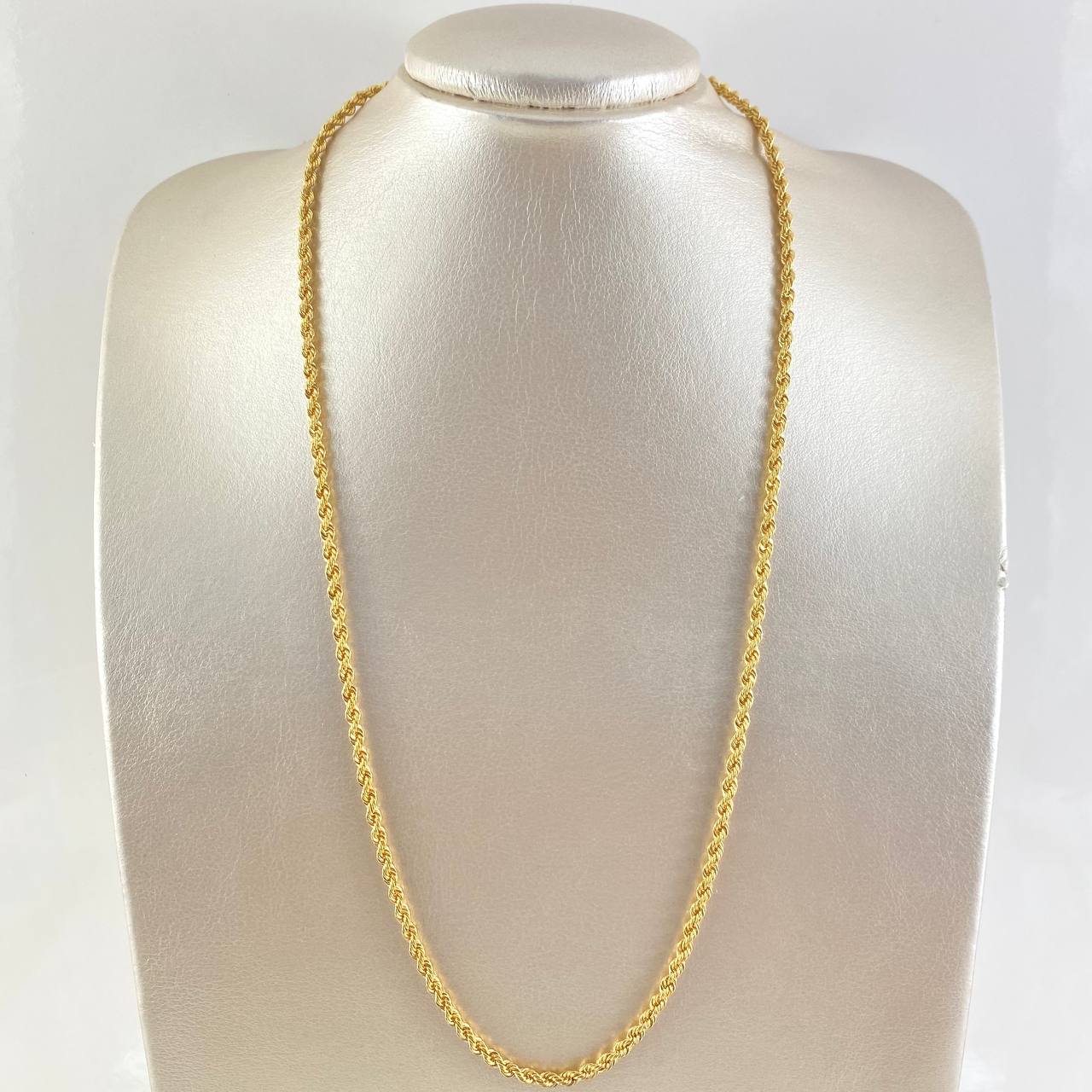 Rope Chain 8.1gr / 60cm / +3 18K Gold