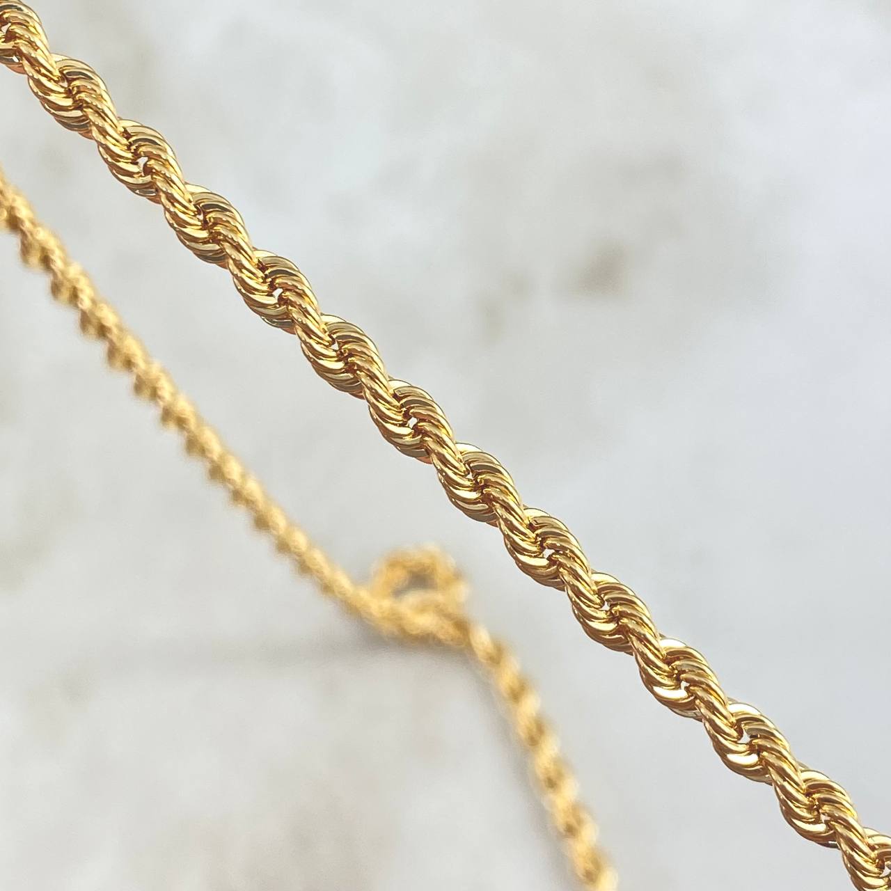 Cadena Lazo 10.9gr / 23 1/2 in / 3.8mm Oro Amarillo +3 18K ©