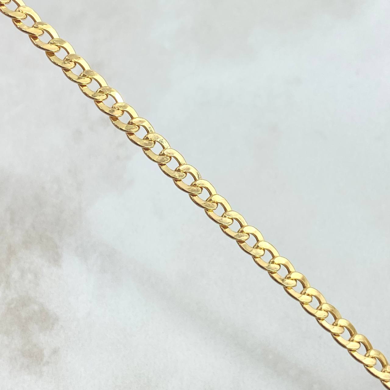 Pulso Cubano 4.35gr / 20.5cm / 5mm Oro Amarillo +0 18K ©