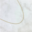 Cadena Cubana 2.65gr / 23 1/2 in / 1.7mm Oro Amarillo +1 18K *