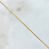Venetian Chain 5.45g / 28 in / 1.1mm 18K Yellow Gold