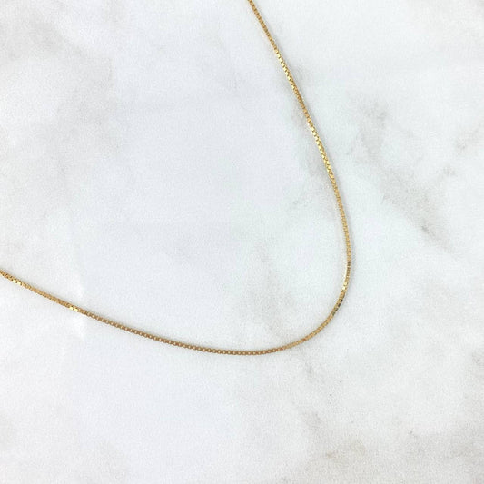 Venetian Chain 5.45 g / 27 1/2 in / 1.1 mm 18K Yellow Gold