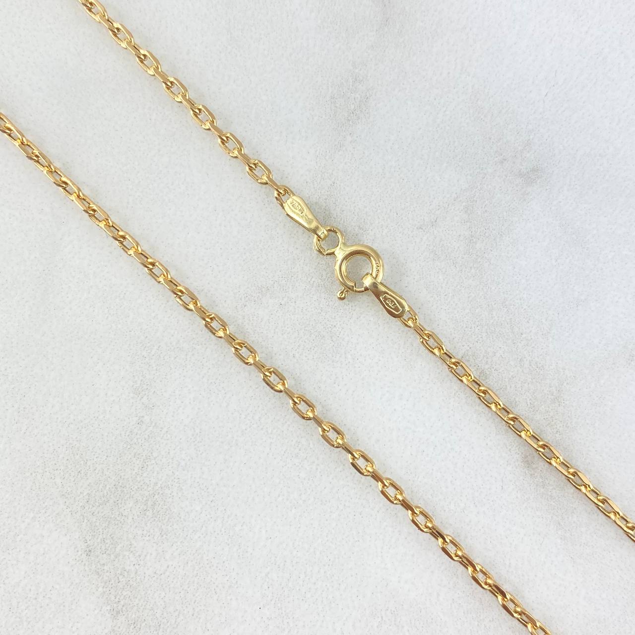 Robusta Box Chain 2.7gr / 45cm / 1.5mm Yellow Gold +3
