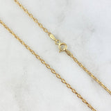 Robusta Box Chain 2.7gr / 45cm / 1.5mm Yellow Gold +3
