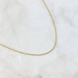 Robusta Box Chain 2.7gr / 45cm / 1.5mm Yellow Gold +3
