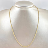 Robusta Box Chain 2.7gr / 45cm / 1.5mm Yellow Gold +3