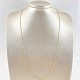 Cadena Mini Cubana 2gr / 23 1/2 in / Oro Amarillo +1 18K !