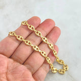 Ankle bracelet GC 6.85gr / 26cm / 6mm Yellow Gold ©