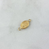 Charm Virgen Milagrosa 0.35gr / 1.6cm / 18K Yellow Gold Stamped