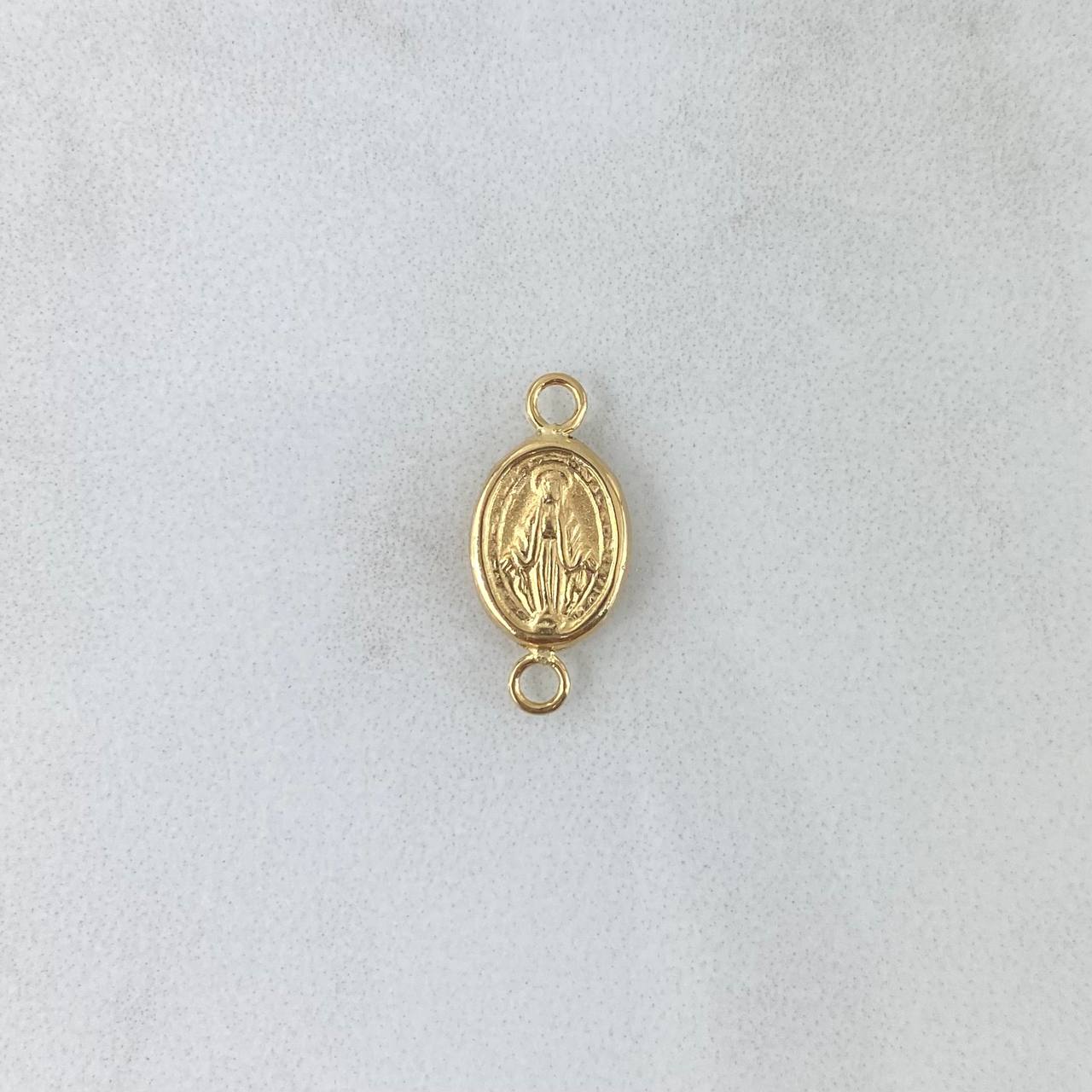 Charm Virgen Milagrosa 0.35gr / 1.6cm / 18K Yellow Gold Stamped