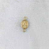 Charm Virgen Milagrosa 0.35gr / 1.6cm / 18K Yellow Gold Stamped