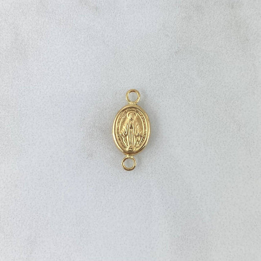 Charm Virgen Milagrosa 0.45gr / 1.6cm / Yellow Gold
