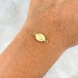 Charm Virgen Milagrosa 0.55gr / 1.6cm / 18K Yellow Gold Stamped