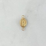 Charm Virgen Guadalupe 0.25gr / 1.4cm / Stamped | Yellow Gold ©