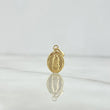 Dije Virgen Guadalupe 0.45gr / 1.8cm / Troquelado Oro Amarillo ©