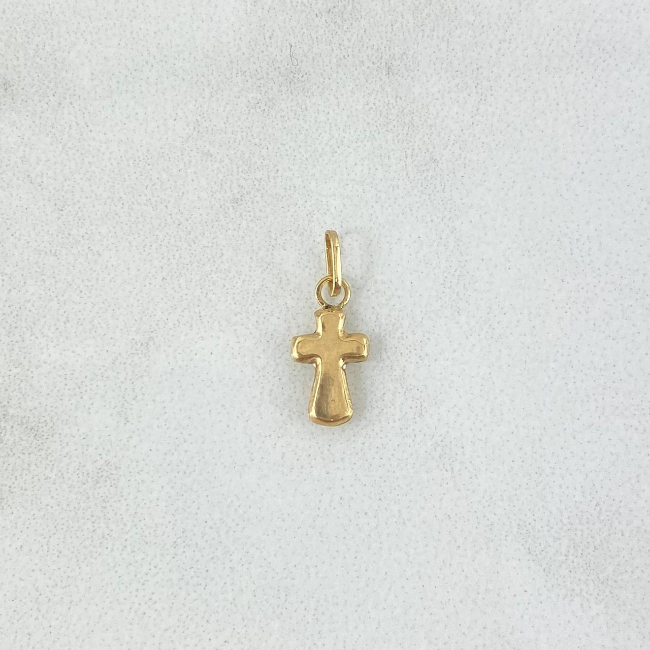 Pendant Cross 0.2gr / 0.5in / 18K Gold