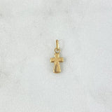 Pendant Cross 0.2gr / 0.5in / 18K Gold