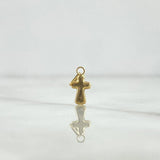 Pendant Cross 0.2gr / 0.5in / 18K Gold