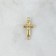 Charm Cross Rhombus 0.4gr / 1.8cm / Yellow Gold ©