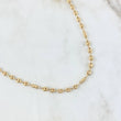 Rustic Chain GC 5x1 13.9gr / 60cm / 5mm Grooved Cylinder Yellow Gold