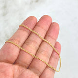 Cuban Links 1.75gr / 23 1/2 in / 18K Gold +1 ©