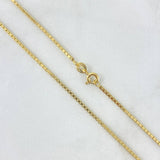Cadena Veneciana 9.25gr / 60cm / 2mm Oro Amarillo +3 18K *