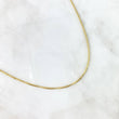 Cadena Veneciana 4.8gr / 45cm / 1.7mm Oro Amarillo +3 18K *