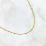 Cadena Veneciana 9.25gr / 60cm / 2mm Oro Amarillo +3 18K *