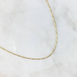 Cadena Veneciana 4.45gr / 60cm / 1mm Oro Amarillo +3