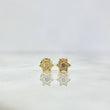 Stud Earrings Star of David 0.6gr / 18K Gold *