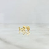 Topos Cruz 0.45gr / 7.9mm Oro Amarillo 18K