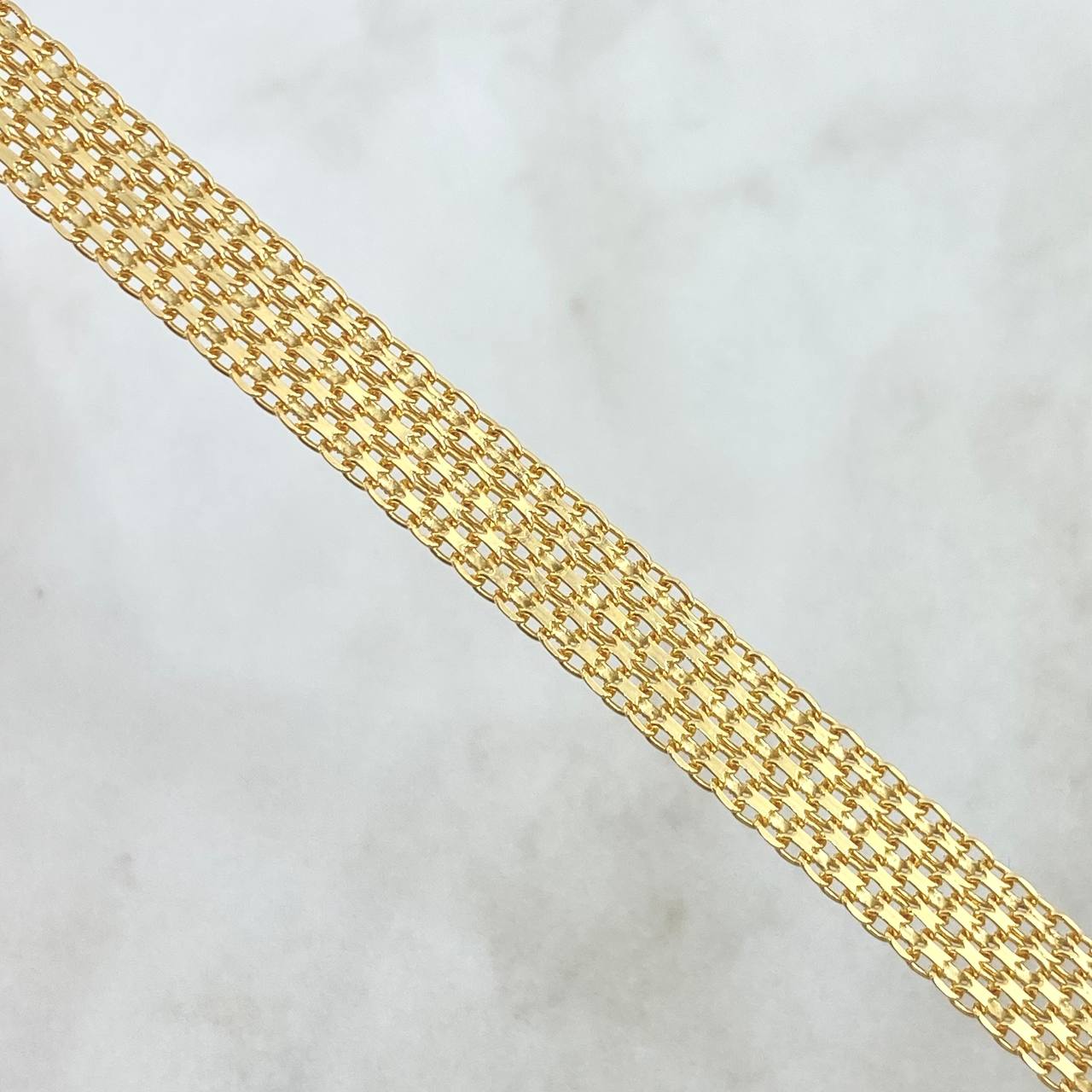 Bismark Bracelet 9.15gr / 7 3/4 in / 18K Gold +1