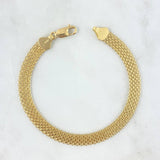 Pulso Chino 10.45gr / 21cm / 7.5mm Oro Amarillo +0 18K ©