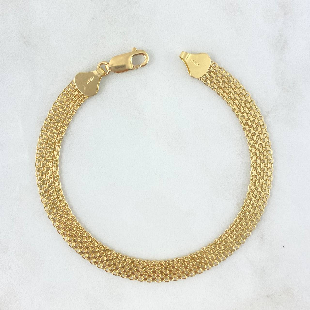 Bismark Bracelet 9.15gr / 7 3/4 in / 18K Gold +1