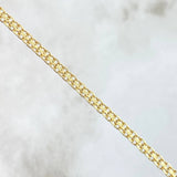 Pulso Chino 2.4gr / 7 1/2 in / 2.4mm Oro Amarillo +1 18K