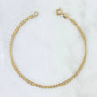 Pulso Chino 2gr / 7 1/2 in / 2.22mm Oro Amarillo +1 18K !