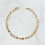 Bracelet Panzer 6.25gr / 21cm / 3.5mm Yellow Gold +1 ©
