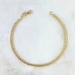 Pulso Veneciano 4.25gr / 20.5cm / 3mm Oro Amarillo +3