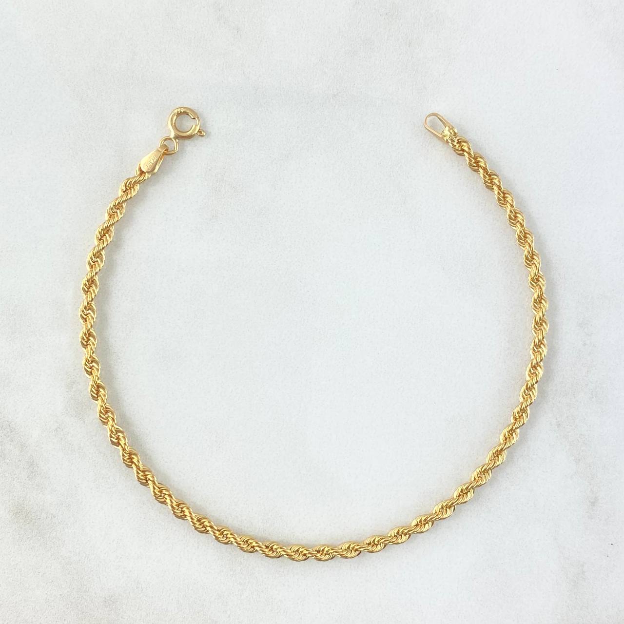 Bracelet Lasso 1.85gr / 19cm / 2.7mm Yellow Gold +3 18K