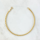 Pulso Lazo 1.9gr / 19cm / 2.7mm Oro Amarillo +3 18K *
