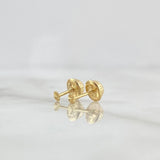 Topos Circulo 0.35gr / 3mm Diamantados Oro Amarillo 18K ©