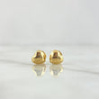 Topos Corazones 0.7gr / 6mm (Globo) Lisos Oro Amarillo 18K