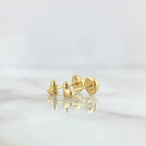 Topos Corazon Rayado 0.45gr / Oro 18K*