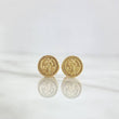 Topos San Benito 0.8gr / 8mm Oro Amarillo 18K *