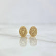 Divine Child Stud Earrings 0.65gr / 18K Gold