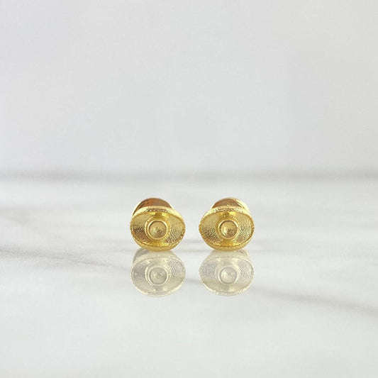 Topos Sombrero 0.9gr / 6.5mm Oro Amarillo ©