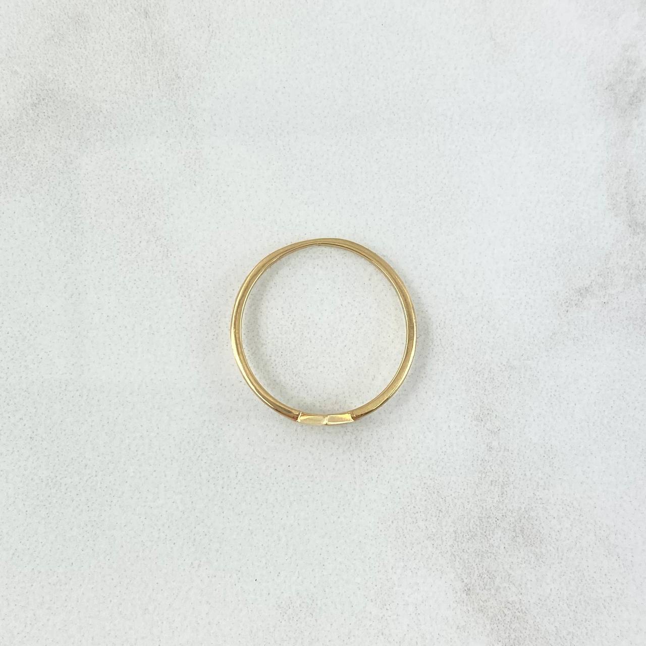 Triangle Silhouette Ring 1.9gr / T6/1/2 / Yellow Gold