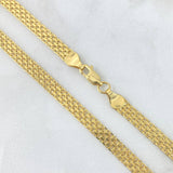 Bismark Chain 5.5gr / 19 3/4 in / 5mm Yellow Gold +1 18K